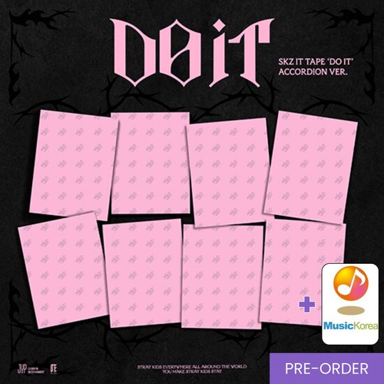 {PRE-ORDER} Stray Kids - SKZ IT TAPE [DO IT] (Accordion Ver.) + MusicKorea Photocard